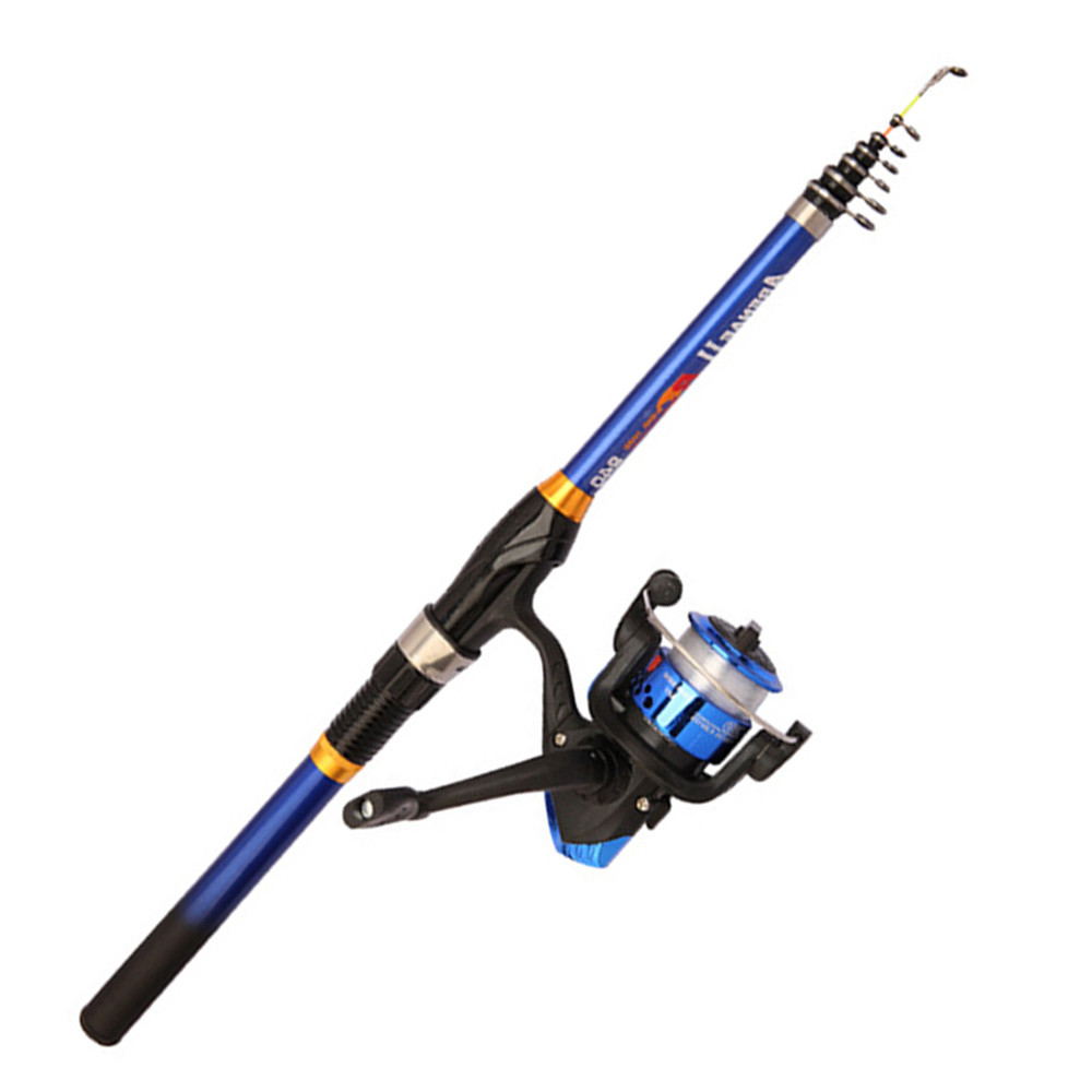 Fishing Rod Surf - Teleskop-Angelrute aus leichtem Carbon, 1,5M-3M, Outdoor-Angelzubehör