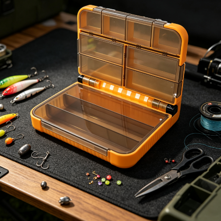 Fishing Rod Case - Bestseller Angelzubehör-Aufbewahrungsbox 1 Stück Unabhängige Fächer
