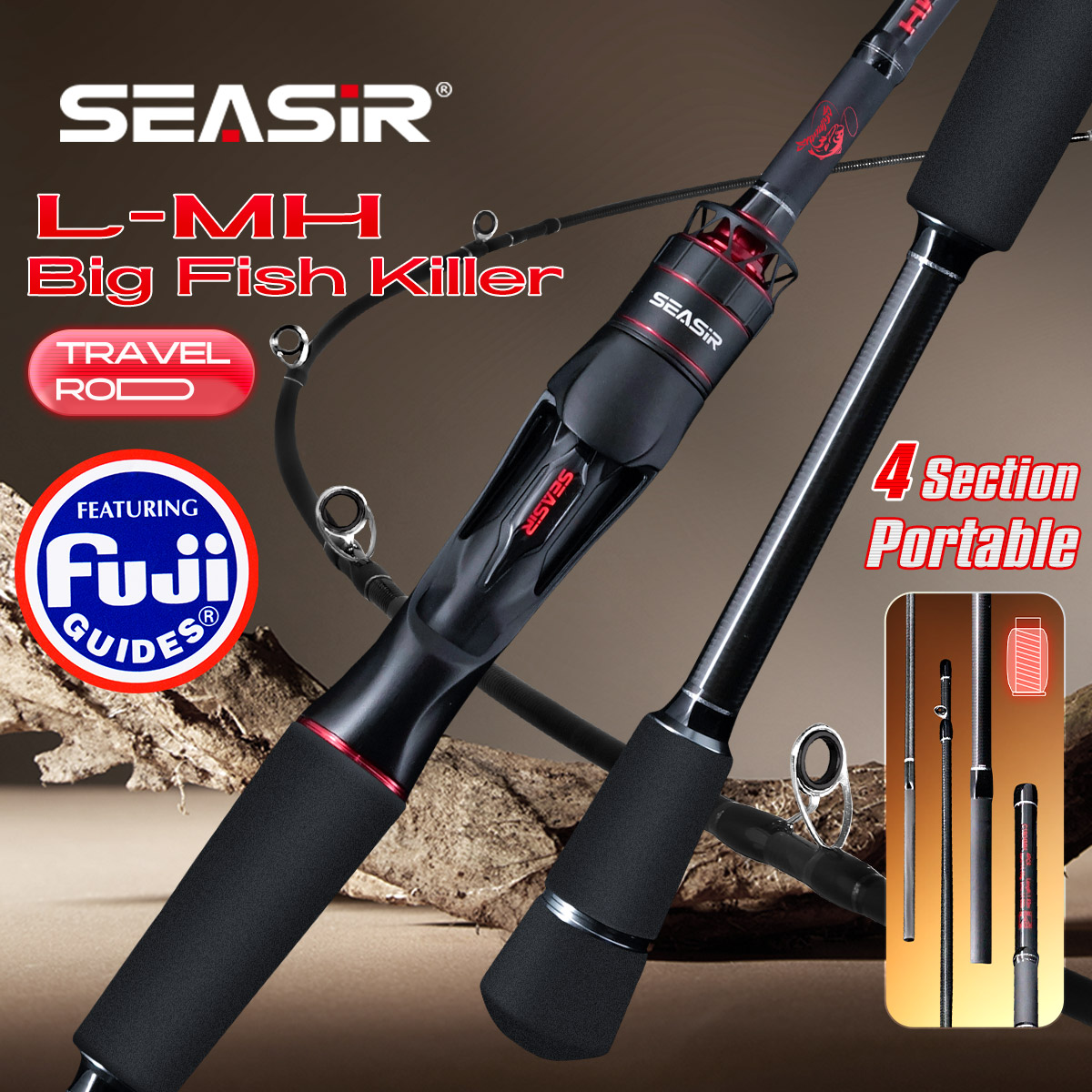 Seasir Salminus XF M/MH Spinin – Fishing Rod Surf Bewertung und Preis