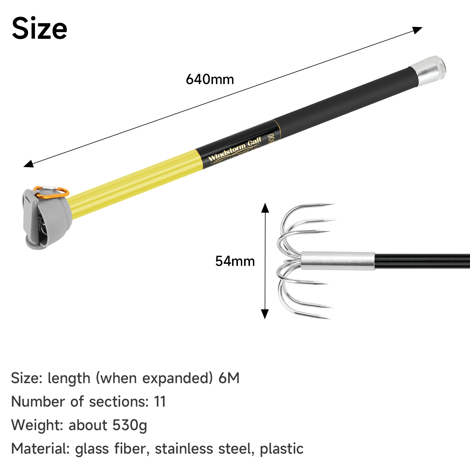 SANLIKE 6M Teleskop-Tintenfisc – Fishing Rod Carbon Fiber Bewertung und Preis