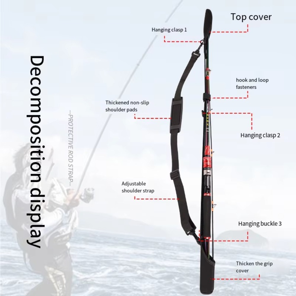 Verstellbare Angelruten-Aufbew – Fishing Rod Travel Bewertung und Preis