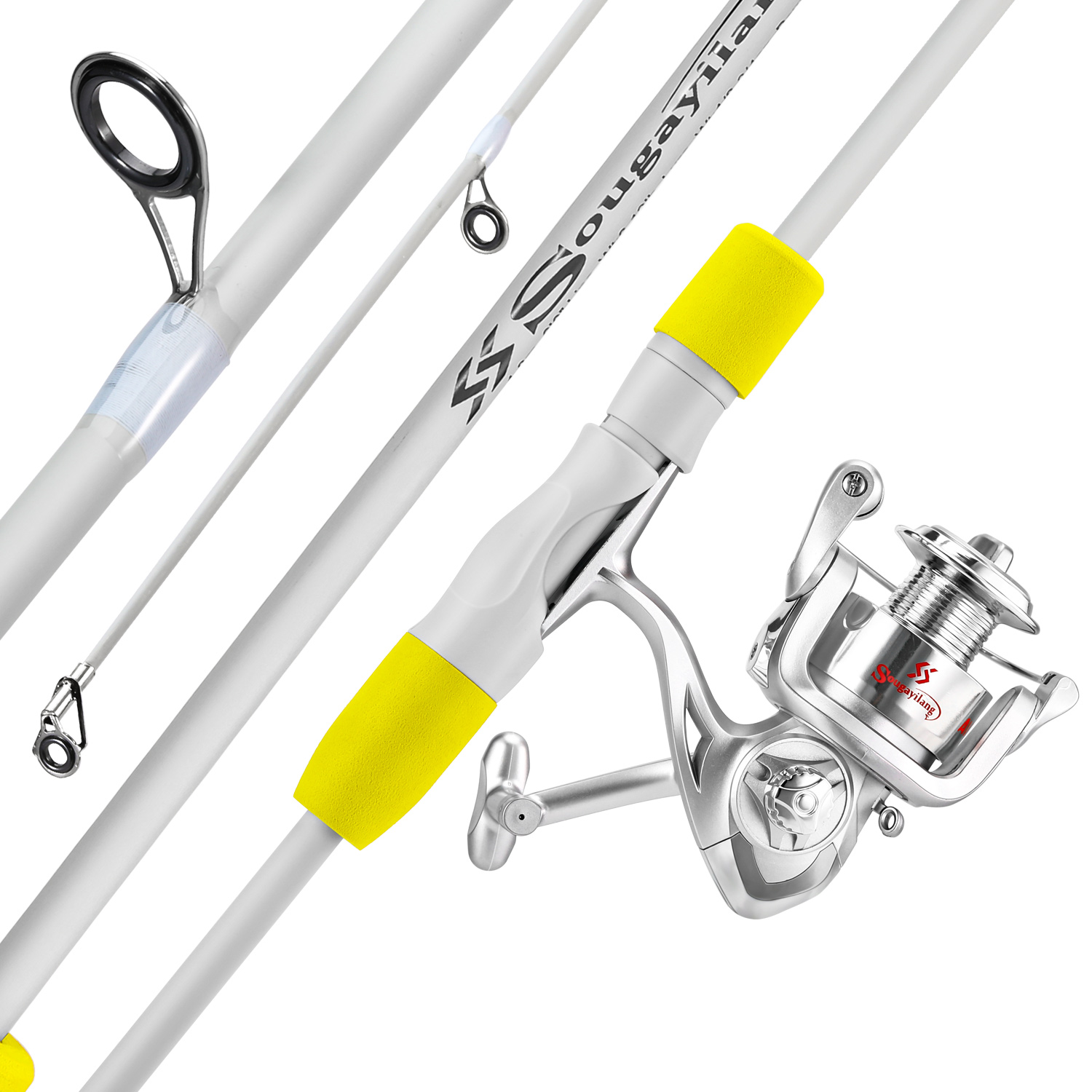 Sougayilang 2 Abschnitt Spinni – Fishing Rod Spinning Bewertung und Preis